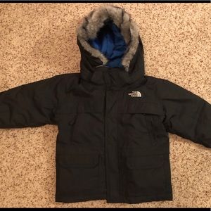 The North Face Boys 3T winter ski down puffer coat